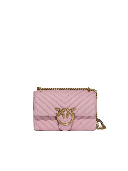 Borsa Mini Love One Chevron Rosa PINKO | 100074 A0GKP26Q